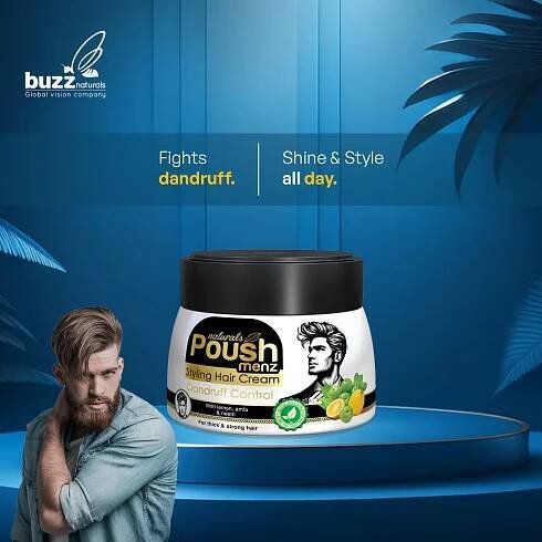Dandruff Control Hair Cream - Buzz Natural