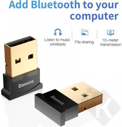 Baseus Bluetooth USB adaptér, černá (CCALL-BT01) | Kuma.cz