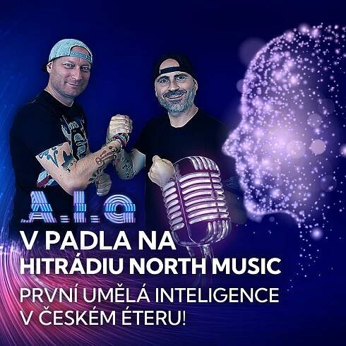 Nová rubrika na Hitrádiu North Music: „Budoucnost už je tady! Umělá inteligence odpovídá na dotazy posluchačů.“