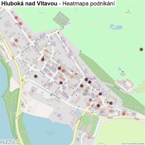 Hluboká nad Vltavou - mapy | Kurzy.cz