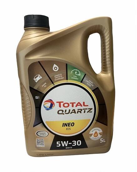 Motorový olej 5W-30 TOTAL QUARTZ INEO ECS 5L