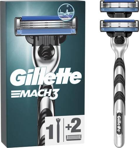 GILLETTE Mach3 + hlavice 2 ks