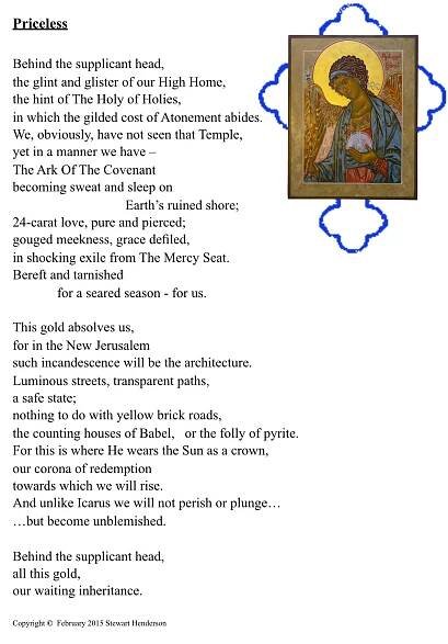 Priceless   Poem and Icon