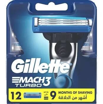 Gillette Mach3 Turbo 12 ks