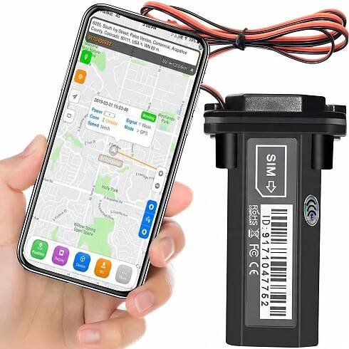 GPS LOKÁTOR PRO MONITOROVÁNÍ AUTOMOBILU MOTOCYKLU