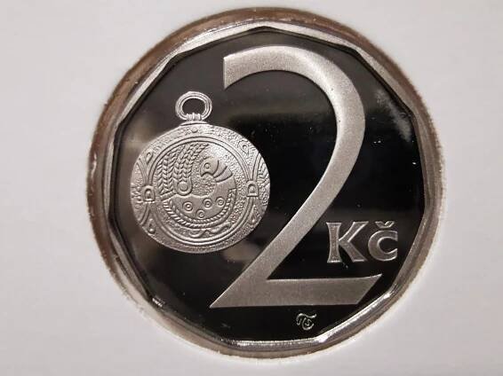 2 Kč 2007 Proof - Numismatika