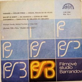 SP - Pražský výběr - Habaděj - hudba z filmu Holubí pírko - 1985 - EX+ - LP / Vinylové desky