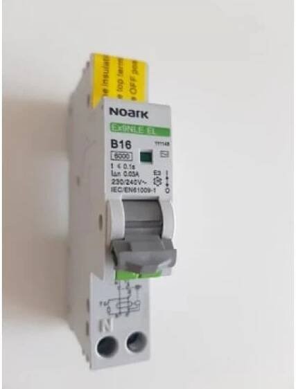 Noark Ex9NLE EL 1PN B10 30mA 111147