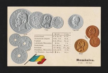 RUMUNSKO - ROMANIA - kurzovní lístek z přelomu století  - Sběratelství