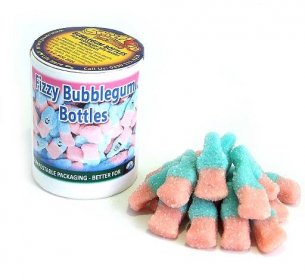 Fizzy Bubblegum Bottles.