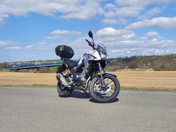 Honda CB500X v redakčním testu.