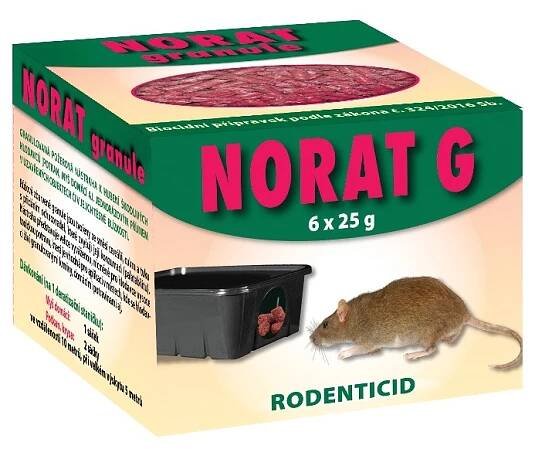 Jed na hlodavce - Norat G