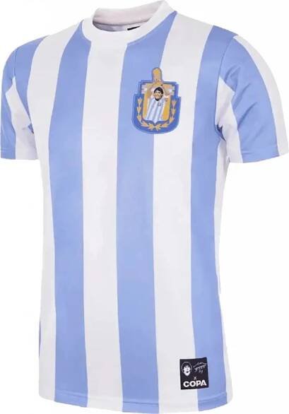 pánský retro dres COPA x Maradona Argentina 1986 modro bílý od 1 599 Kč - Heureka.cz