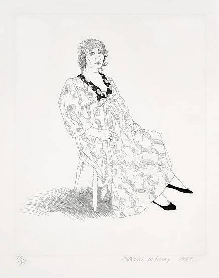 David Hockney - Celia
