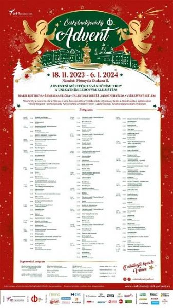 Vánoční trhy České Budějovice 2025 – Českobudějovický advent, program a tipy