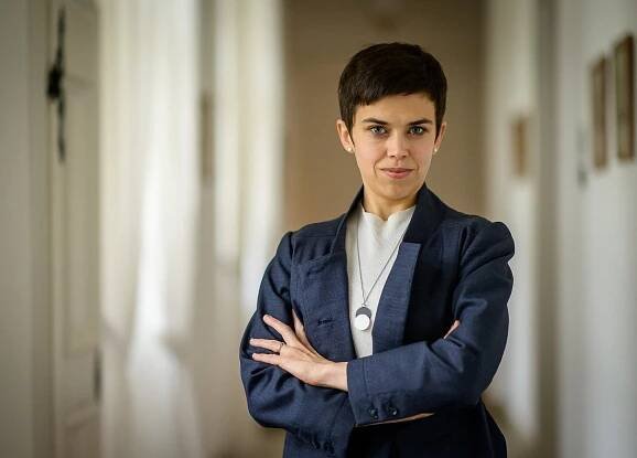 Poslankyně Olga Richterová.