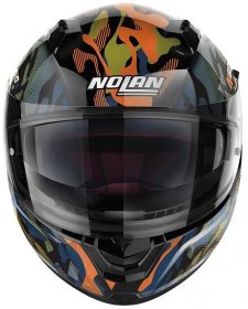 Moto helma Nolan N60-6 Metal Black Foxtrot 34