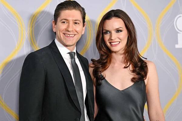 'Marvelous Mrs. Maisel' 's Michael Zegen and Jennifer Damiano 'Were Inseparable' at 75th Tony Awards
