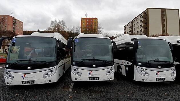 Na linky v Karlovarském kraji vyjede flotila nových ekologických autobusů