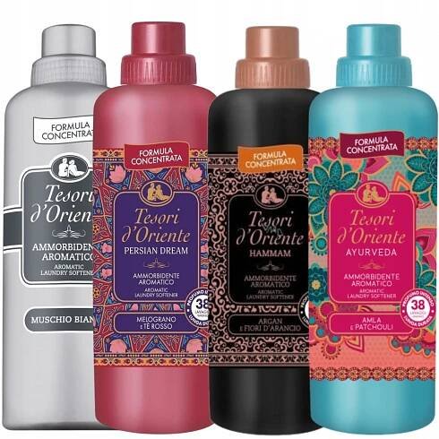 Tesori d'Oriente Sada oplachovacích přípravků Mix 4 vůní