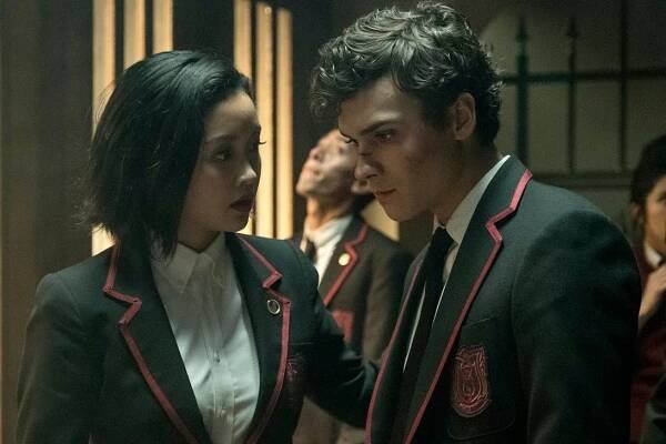 Lana Condor and Benjamin Wadsworth, Deadly Class
