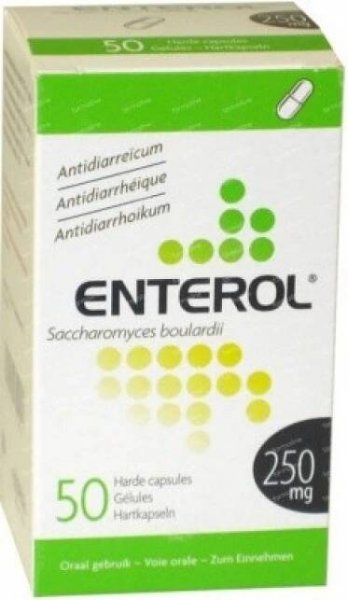 ENTEROL POR 250MG CPS DUR 50