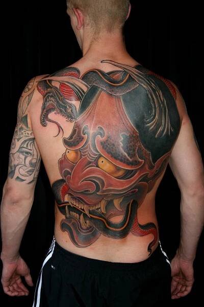 Hannya snake.