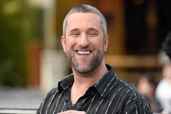 Dustin Diamond visits "Extra" at Universal Studios Hollywood, 2016.