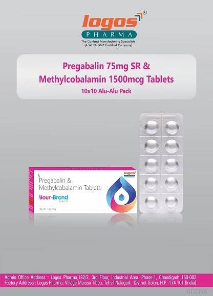 Pregabalin 75 mg + Methylcobalamin 1500 mcg Capsule – Logos Pharma