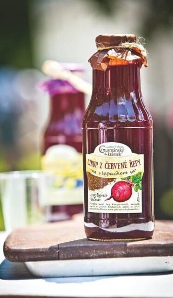 Sirup z červené řepy s lapachem