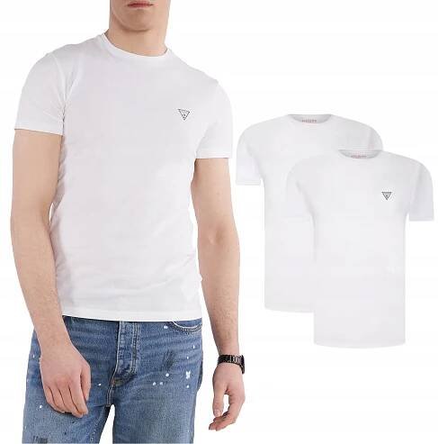 Guess Tričko Bílé - Pánské oblečení - Stylové oblečení online - Allegro
