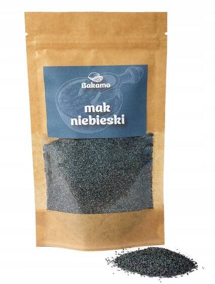 Mák modrý 1kg čisté zrno Bakamo
