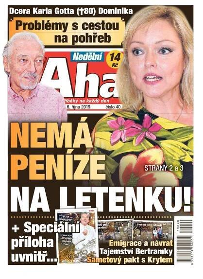 Časopis Nedělní AHA! - 6.10.2019