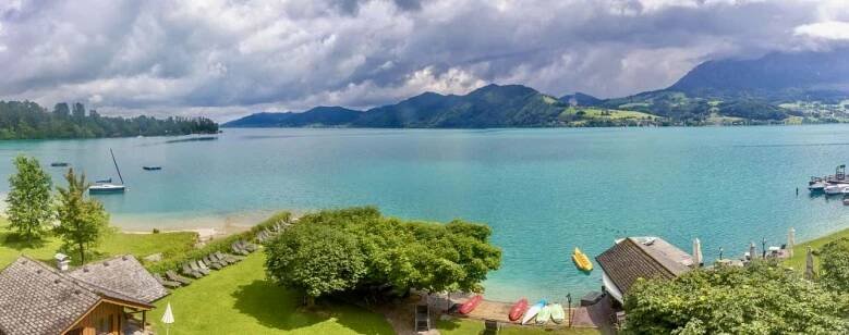 Ubytování u Attersee ve 4* hotelu s pláží - Rakouská jezera