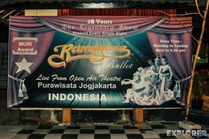 Indonesia Yogyakarta Ramayana Ballet Dinner Garden Backpacking Backpacker Travel