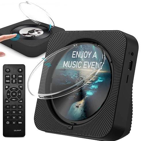 PŘENOSNÝ PŘEHRÁVAČ CD BLUETOOTH STROJ RANÉHO VZDĚLÁVÁNÍ + DÁLKOVÉ OVLÁDÁNÍ