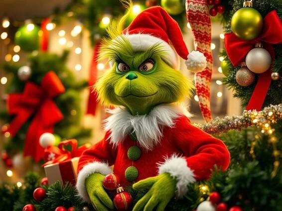 Grinch Christmas decorations