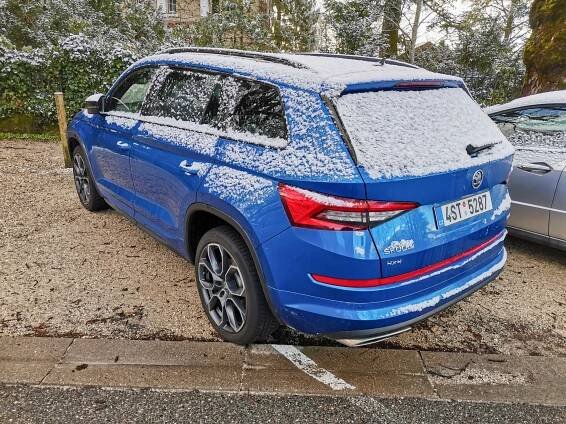 Škoda Kodiaq RS Sníh