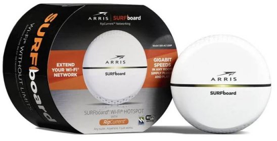 Arris SBX-AC1200P SURFboard Wi-Fi Hotspot offers Wired and Wireless Connectivity