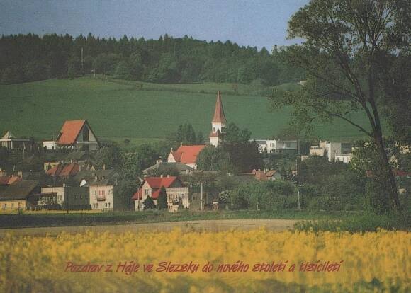 HÁJ VE SLEZSKU  - Pohlednice místopis