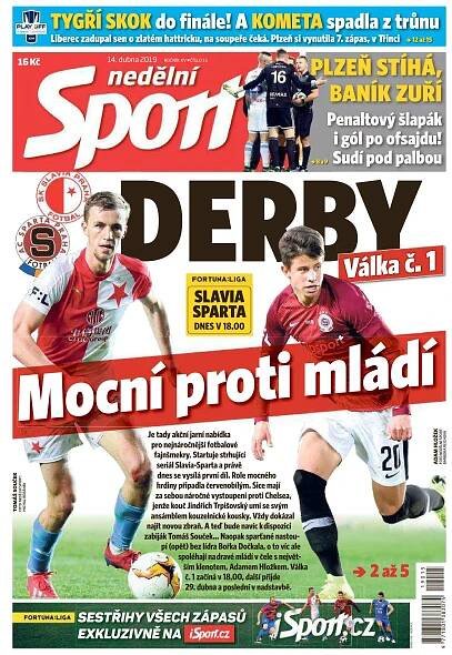 Časopis Nedělní Sport - 14.4.2019