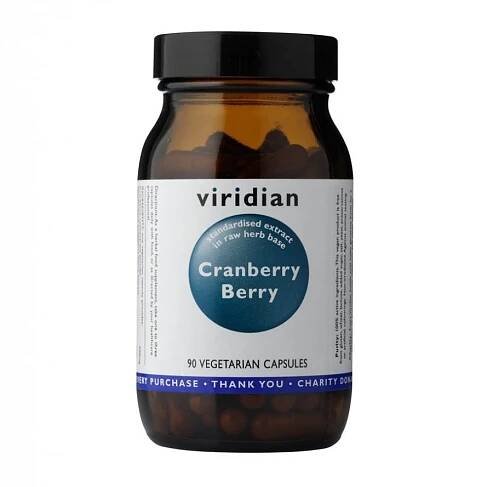 Viridian Cranberry Berry 90 cps. od 424 Kč