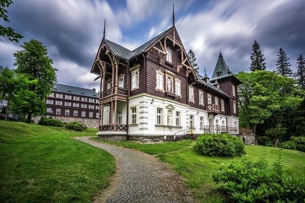 Lázeňská Vila Vlasta, Karlova Studánka