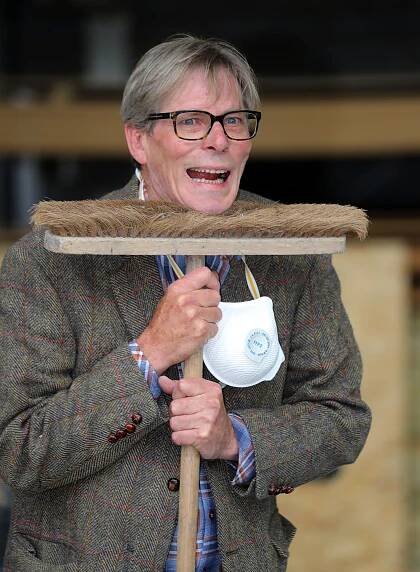  Health and Safety inspectors ordered Michael to stop sweeping his factory floor with a broom by safety inspectors — because they say it is a health hazard