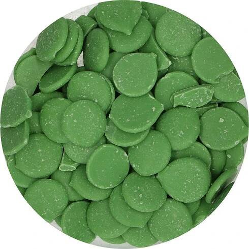FunCakes Deco Melts rozpustná poleva v peckách 250 g zelená