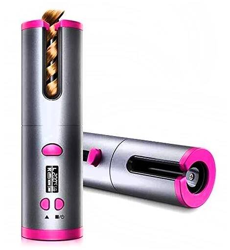 WIRELESS AUTO CURLER USB CHARGING – CORDLESS - Suva Book Shop