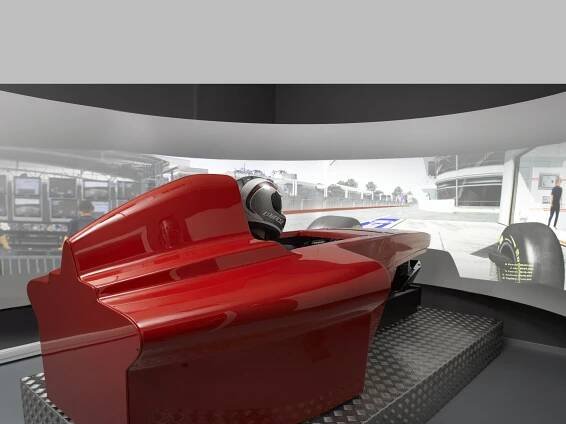Simulátor Formule 1 v Praze