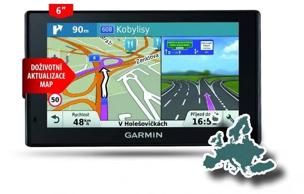 Navigace Garmin Drive 60T Lifetime Europe45 5190 Kč