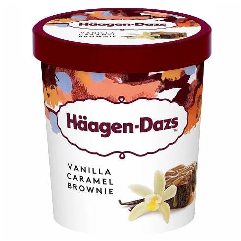 Häagen-Dazs Vanilla Caramel Brownie