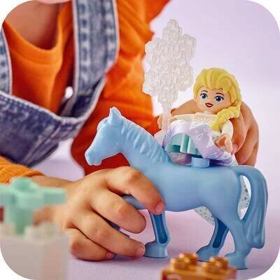 LEGO Duplo 10418 Elza a Bruni v Začarovaném lese Informace o bezpečnosti a shodě výrobku Nevhodné pro děti mladší než je uvedený věk. Používat pod dohledem dospělé osoby.